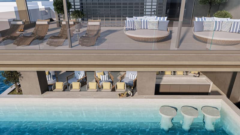 Modern residence with a swimming pool at 170 meters from the sea, Piraeus, Greece — photo 3