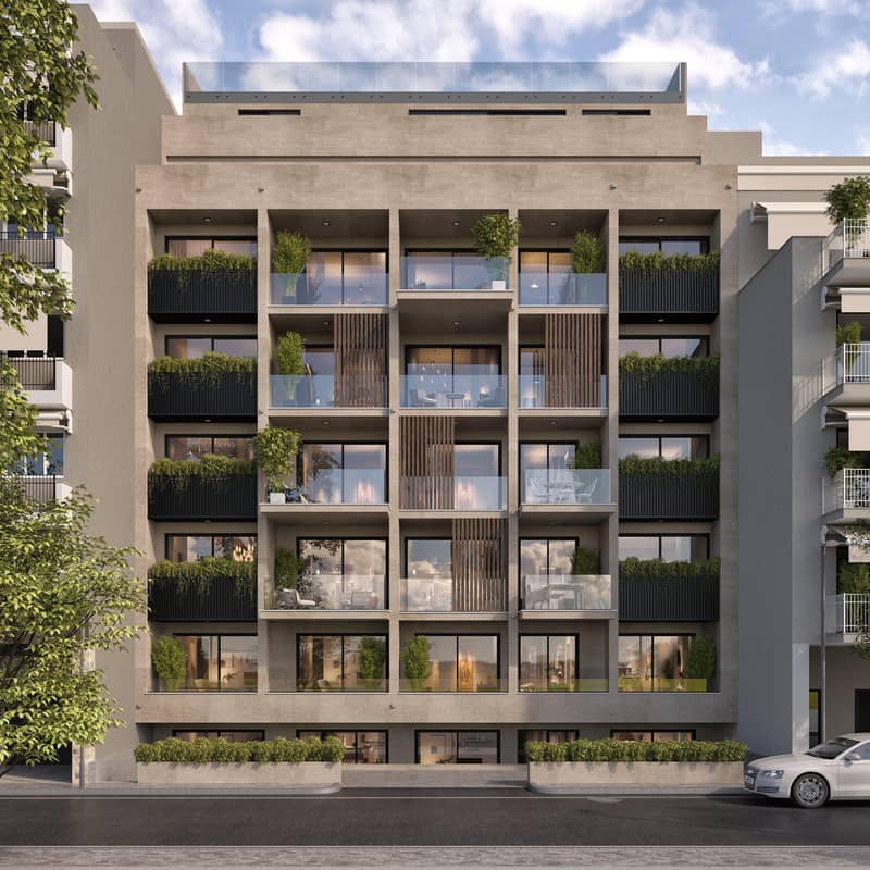 New turnkey apartments in a building with a parking, Koukaki, Athens, Greece — photo 2
