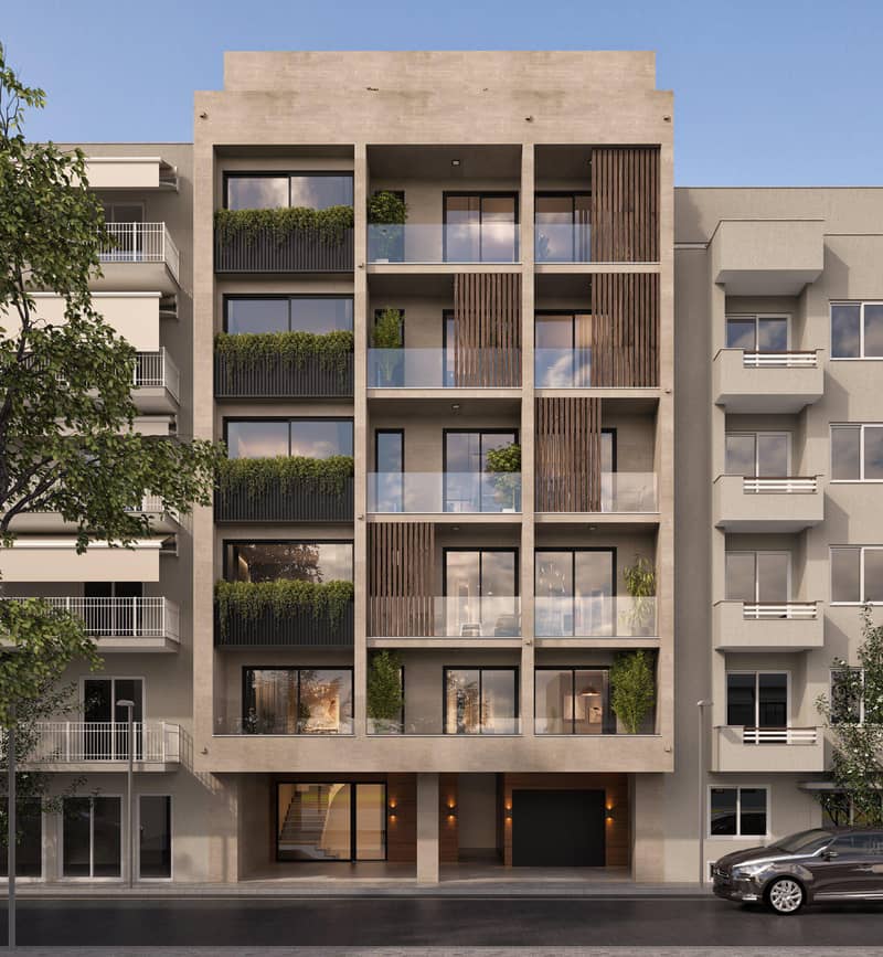 New turnkey apartments in a building with a parking, Koukaki, Athens, Greece — photo 4