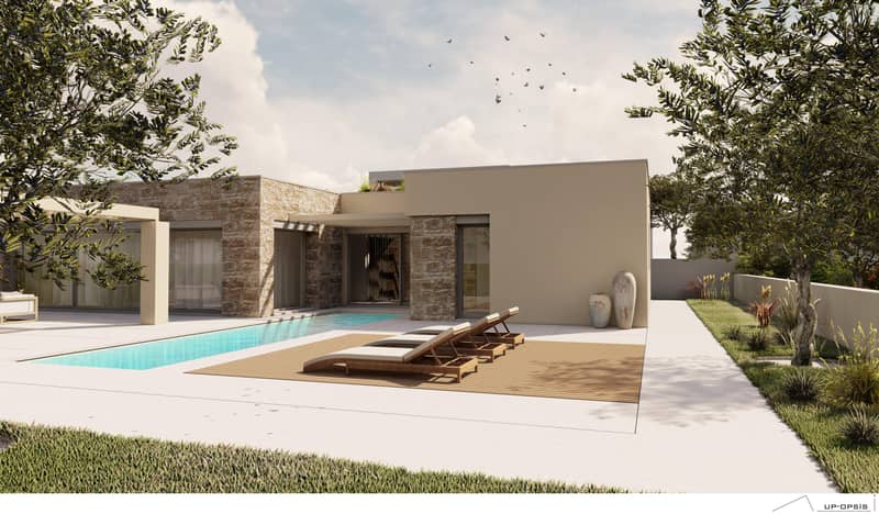 Cozy residential complex of villas with pools and gardens in Chania, Crete, Greece — photo 3