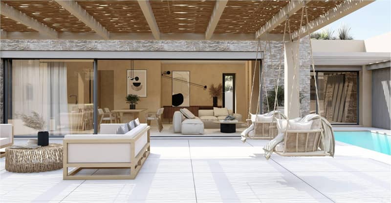 Cozy residential complex of villas with pools and gardens in Chania, Crete, Greece — photo 5