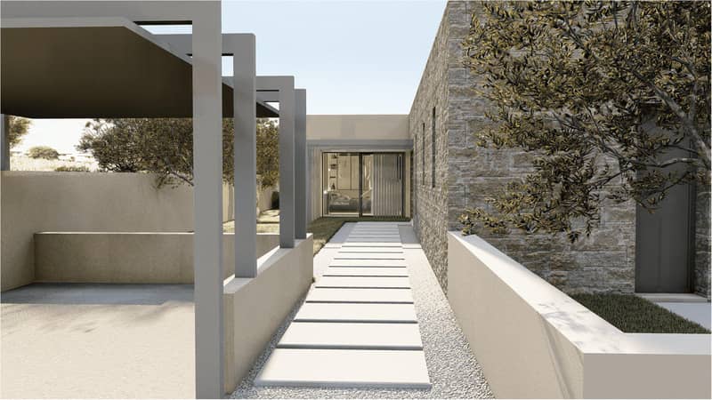 Cozy residential complex of villas with pools and gardens in Chania, Crete, Greece — photo 14