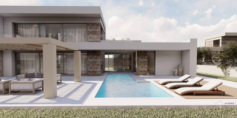 Cozy residential complex of villas with pools and gardens in Chania, Crete, Greece — photo 11