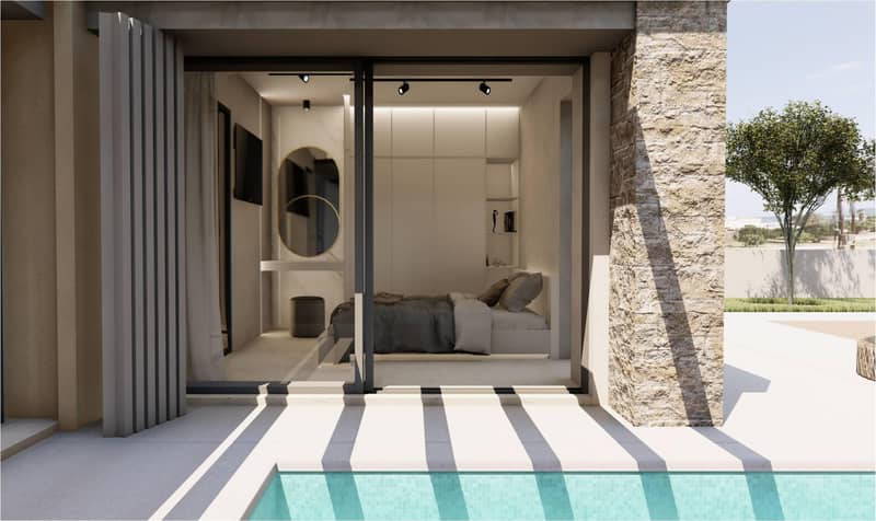 Cozy residential complex of villas with pools and gardens in Chania, Crete, Greece — photo 8