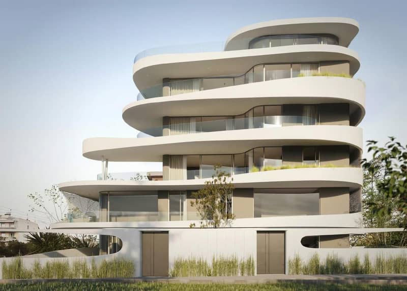New complex of apartments with private swimming pools close to the golf club, Glyfada, Greece — photo 17