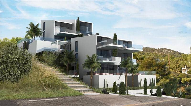 Complex of exclusive villas at 850 meters from the beach, Chamolia, Greece — photo 2