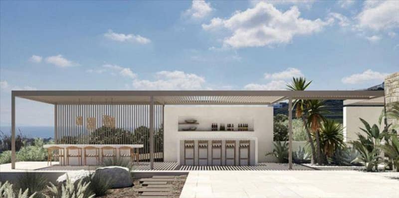 New complex of villas with swimming pools, Paros, Greece — photo 4