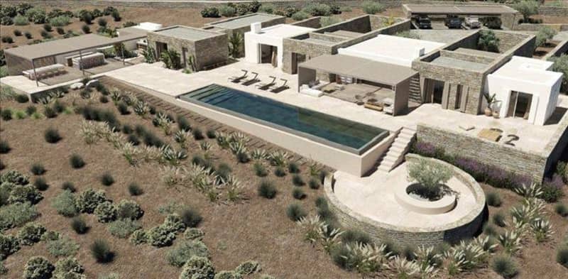 New complex of villas with swimming pools, Paros, Greece — photo 2