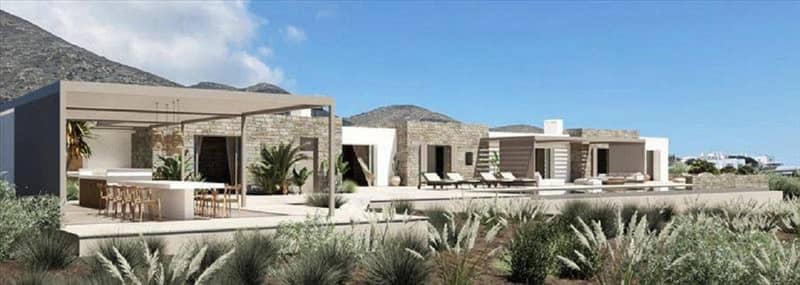 New complex of villas with swimming pools, Paros, Greece — photo 4