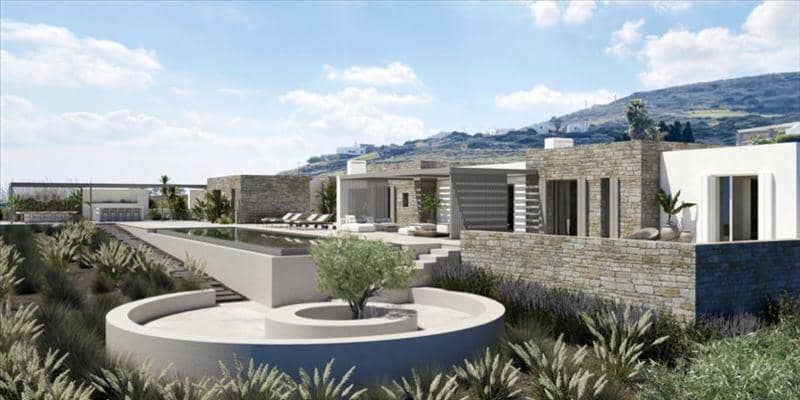 New complex of villas with swimming pools, Paros, Greece — photo 5