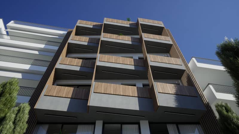 New complex in a residential area of Piraeus, Greece — photo 9