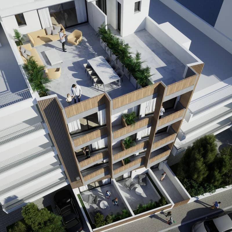 New complex in a residential area of Piraeus, Greece — photo 6
