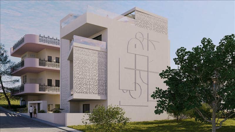 New residential complex with swimming pools and panoramic sea views close to beaches, Alimos, Greece — photo 4