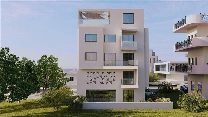 New residential complex with swimming pools and panoramic sea views close to beaches, Alimos, Greece — photo 3