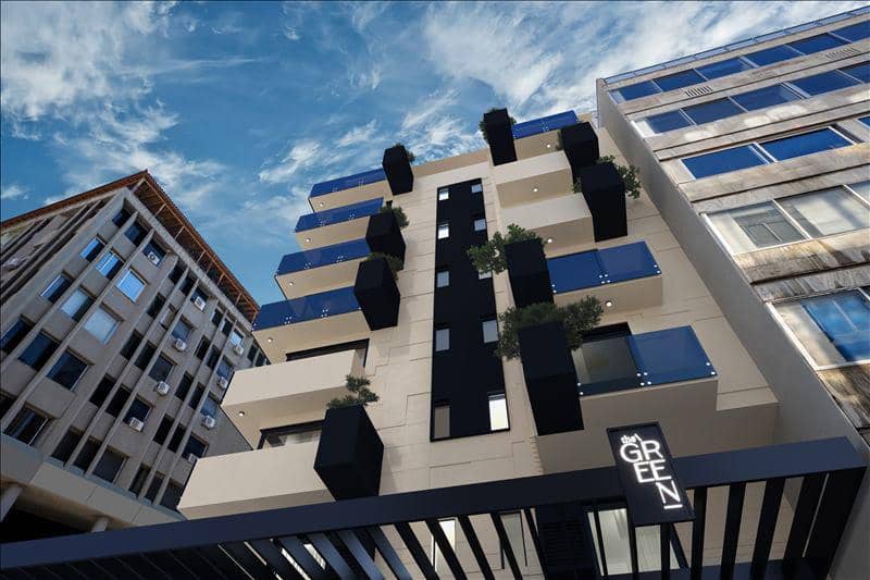 New building with an elevator close to a metro station and the port of Piraeus, Greece — photo 3
