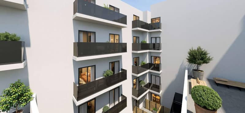 Modern residential complex with amenities in Keramikos, Athens city center, Greece — photo 9