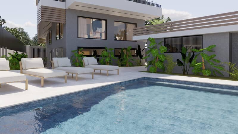 New residential complex with a swimming pool in Voula, Athens, Greece — photo 2