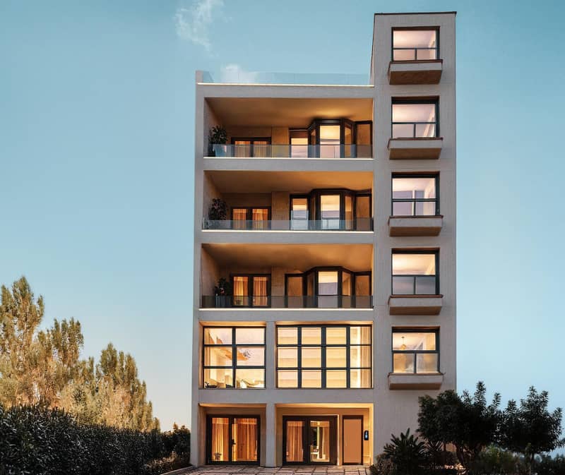 New residential complex next to bus stop and close to the beach in Kallithea, Athens, Greece — photo 2