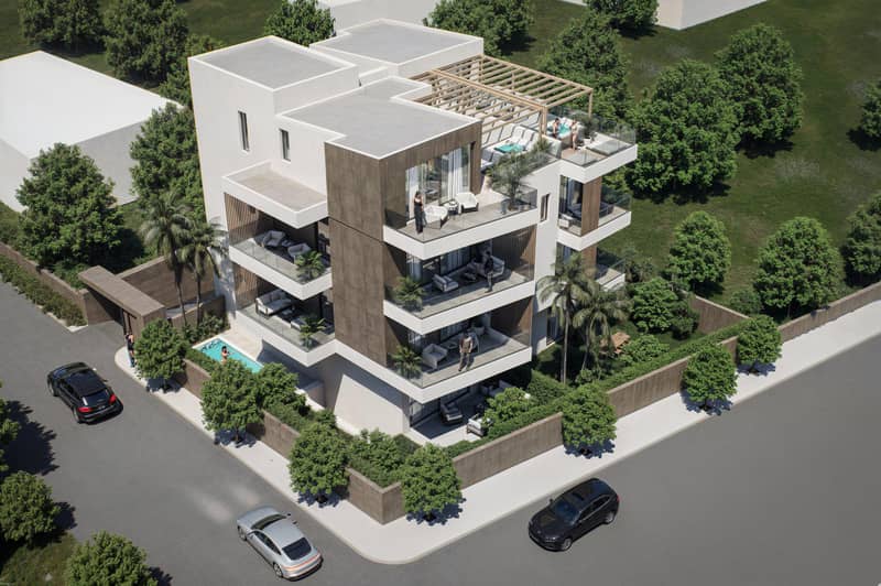 New residence with a swimming pool and a parking, Athens, Greece — photo 2