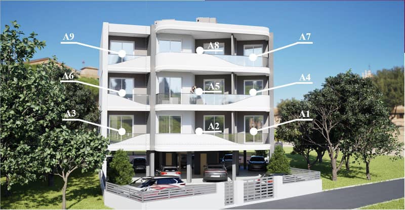 New apartments in a building with parking, Chania, Crete, Greece — photo 3