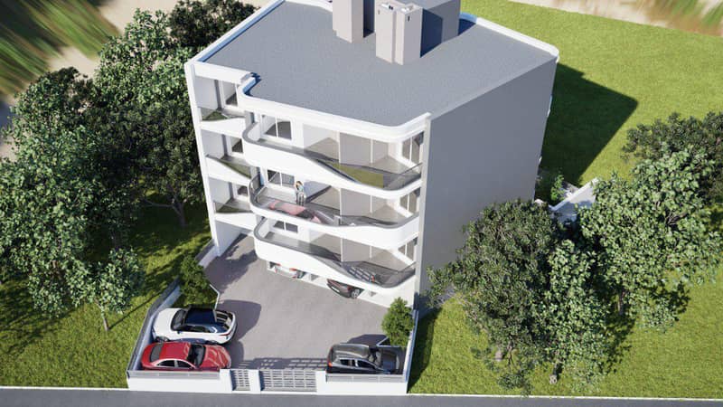 New apartments in a building with parking, Chania, Crete, Greece — photo 2