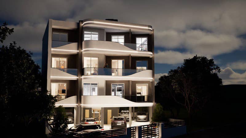 New apartments in a building with parking, Chania, Crete, Greece — photo 13