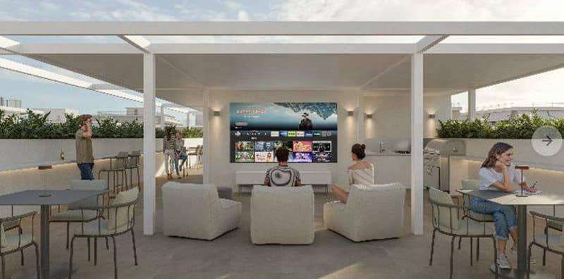 Residence with a gym, a co-working space and a roof-top terrace, Athens, Greece — photo 8