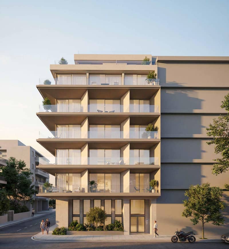 New project with a swimming pool and co-working spaces, 10 meters from Piraeus Port, Greece — photo 4