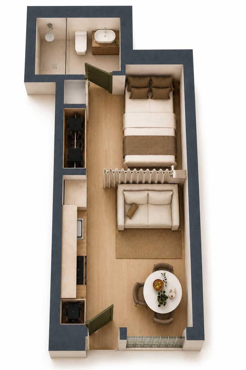 4 fully furnished apartments just steps from the sea, Piraeus, Athenian Riviera, Greece — photo 14