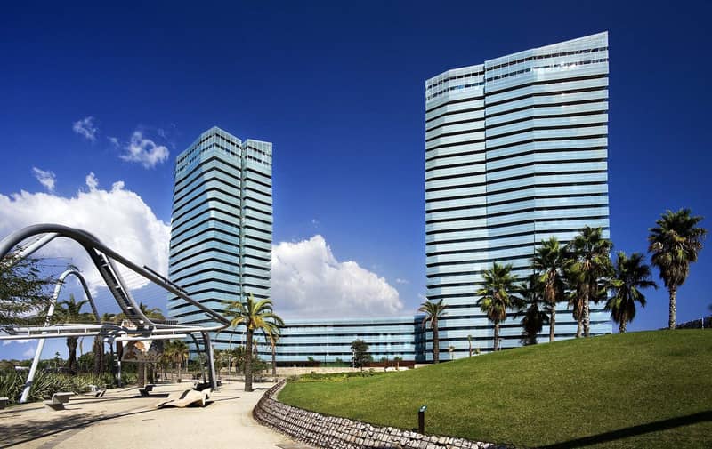 Квартира с видом на море и город в комплексе Diagonal - Illa del Mar, Барселона — фото 3
