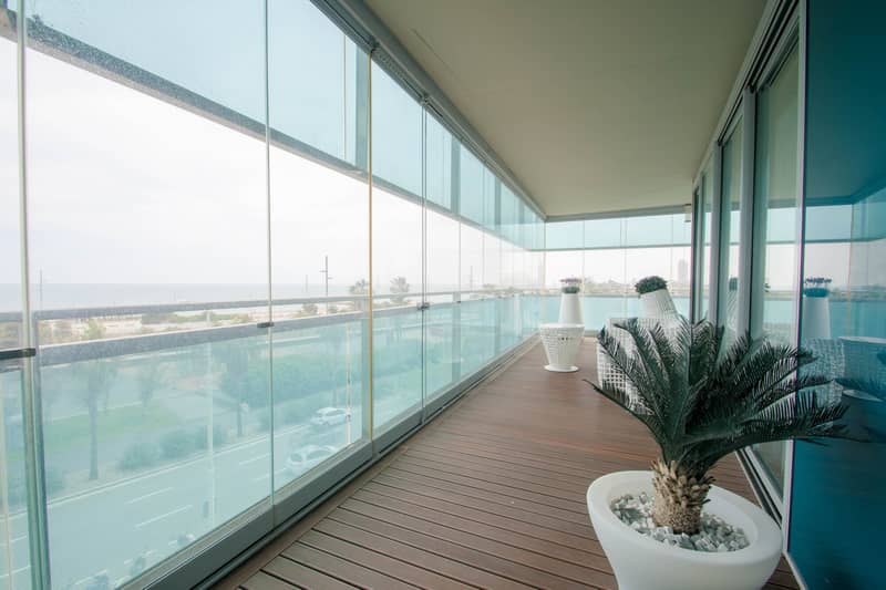 Квартира с видом на море и город в комплексе Diagonal - Illa del Mar, Барселона — фото 14