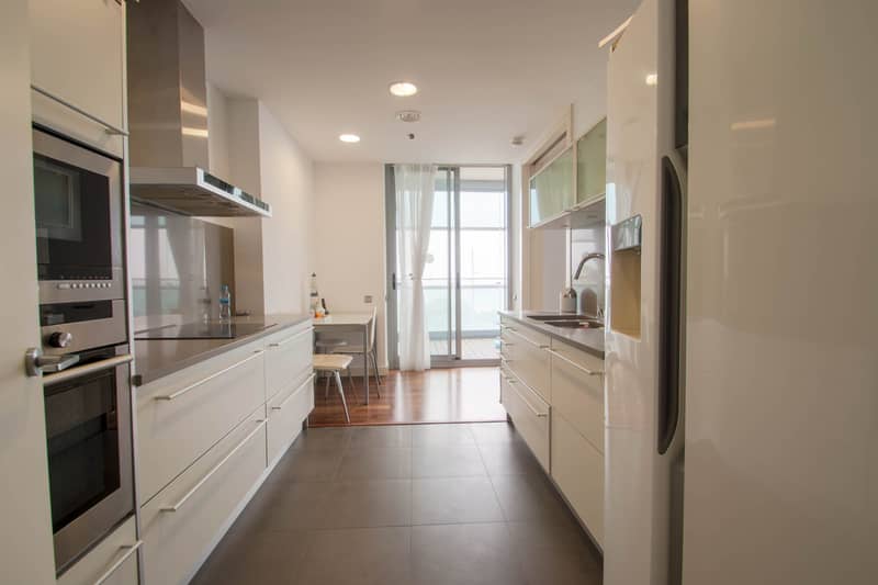Квартира с видом на море и город в комплексе Diagonal - Illa del Mar, Барселона — фото 13