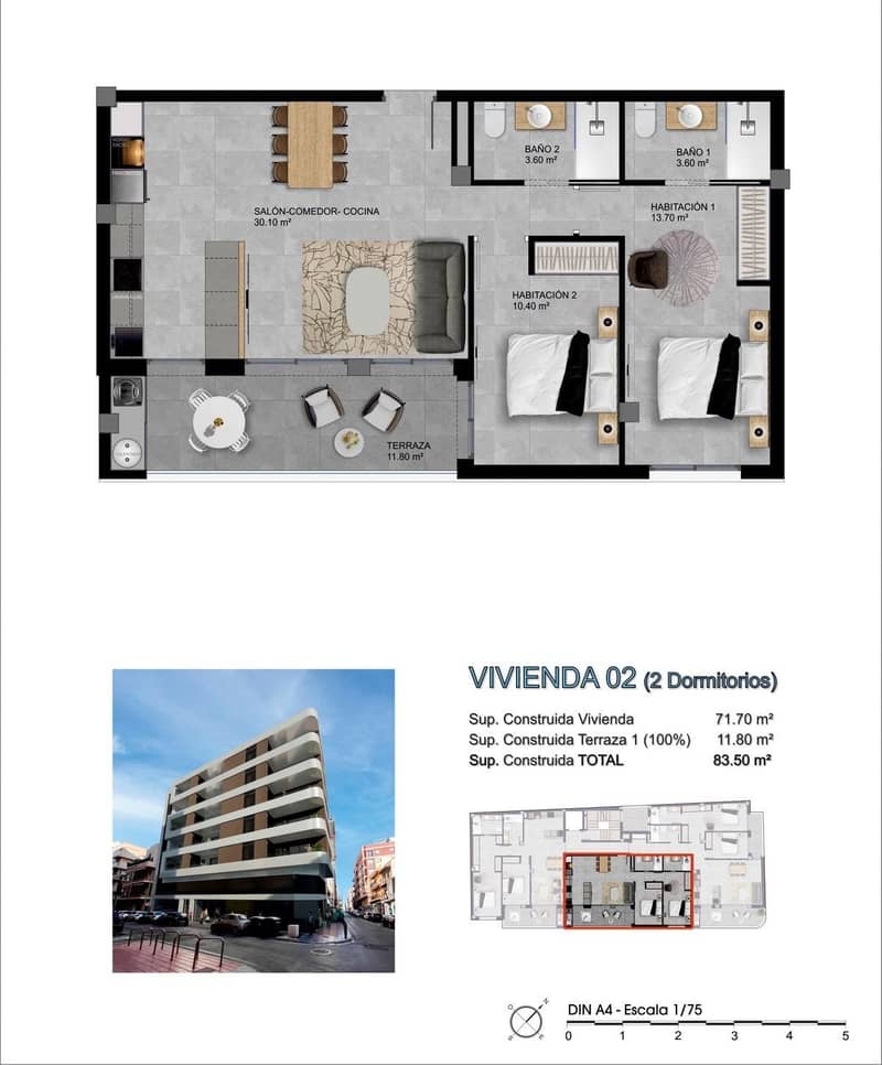 Apartment, Santa Pola — photo 11