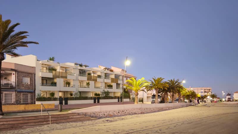 Квартира в San Pedro del Pinatar, первая линия пляжа — фото 7