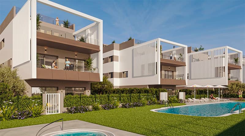 Modern penthouse with garden and terrace in Colonia Sant Jordi — photo 3