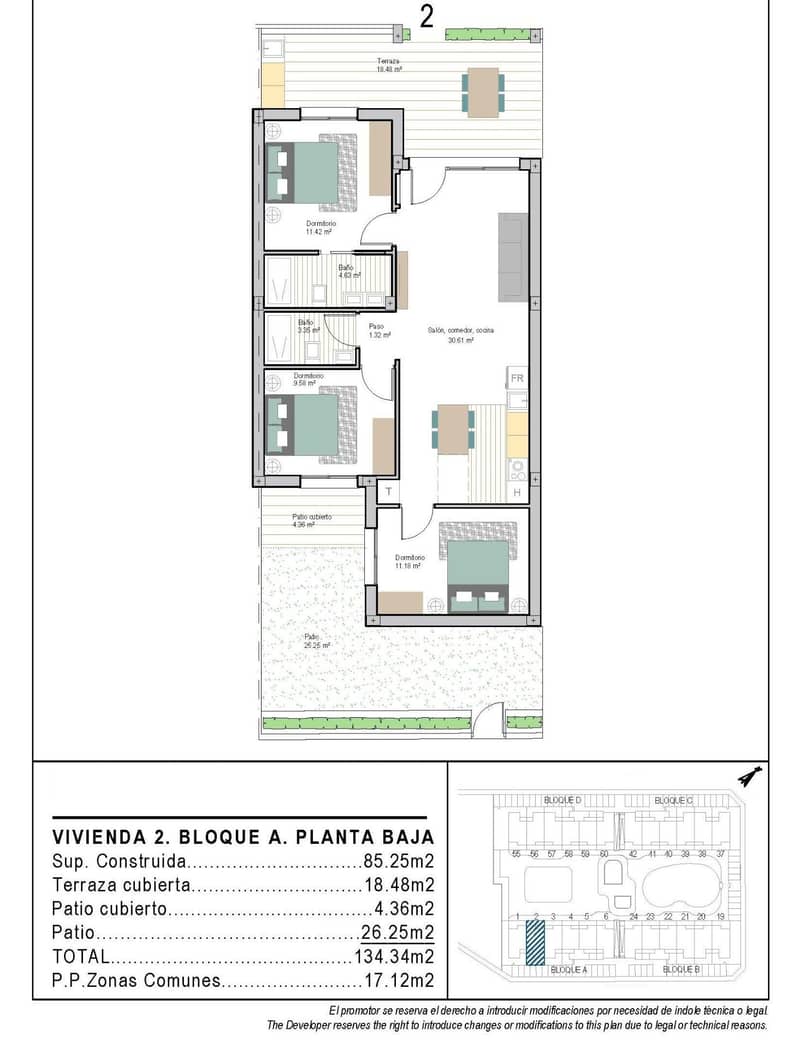 Apartment, Torre Pacheco — photo 22