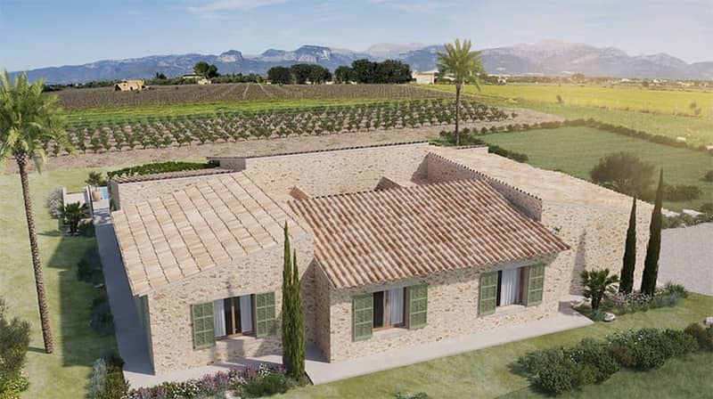 Villa with vineyard, Sencelles — photo 5