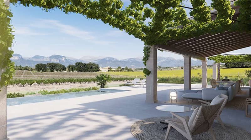 Villa with vineyard, Sencelles — photo 4