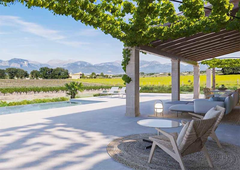 Villa with vineyard, Sencelles — photo 9