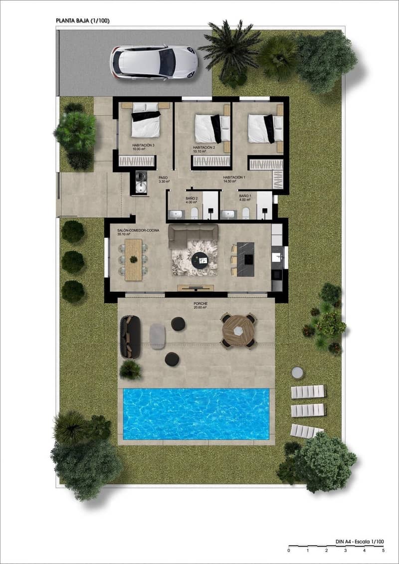 Villa, Hondón de las Nieves — photo 14