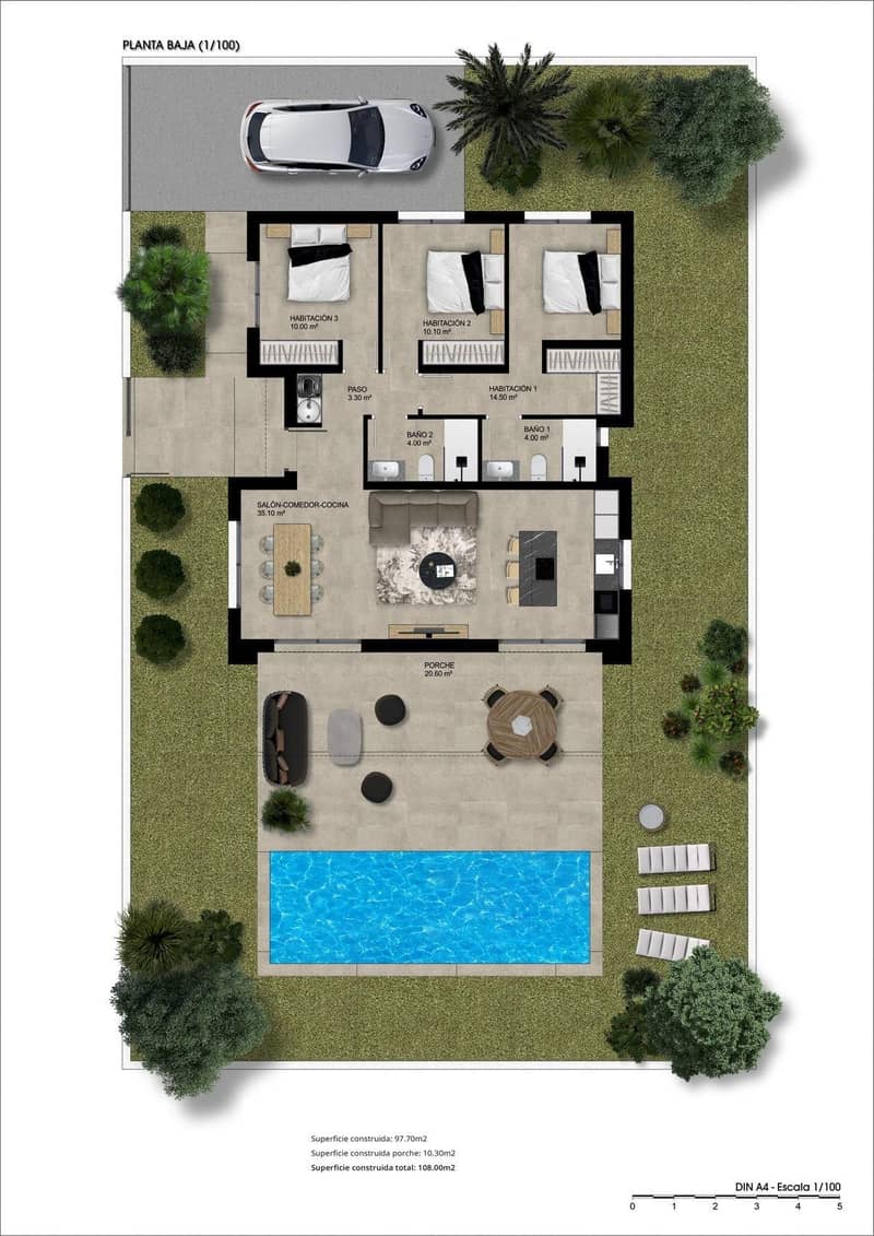 Villa, Hondón de las Nieves — photo 14