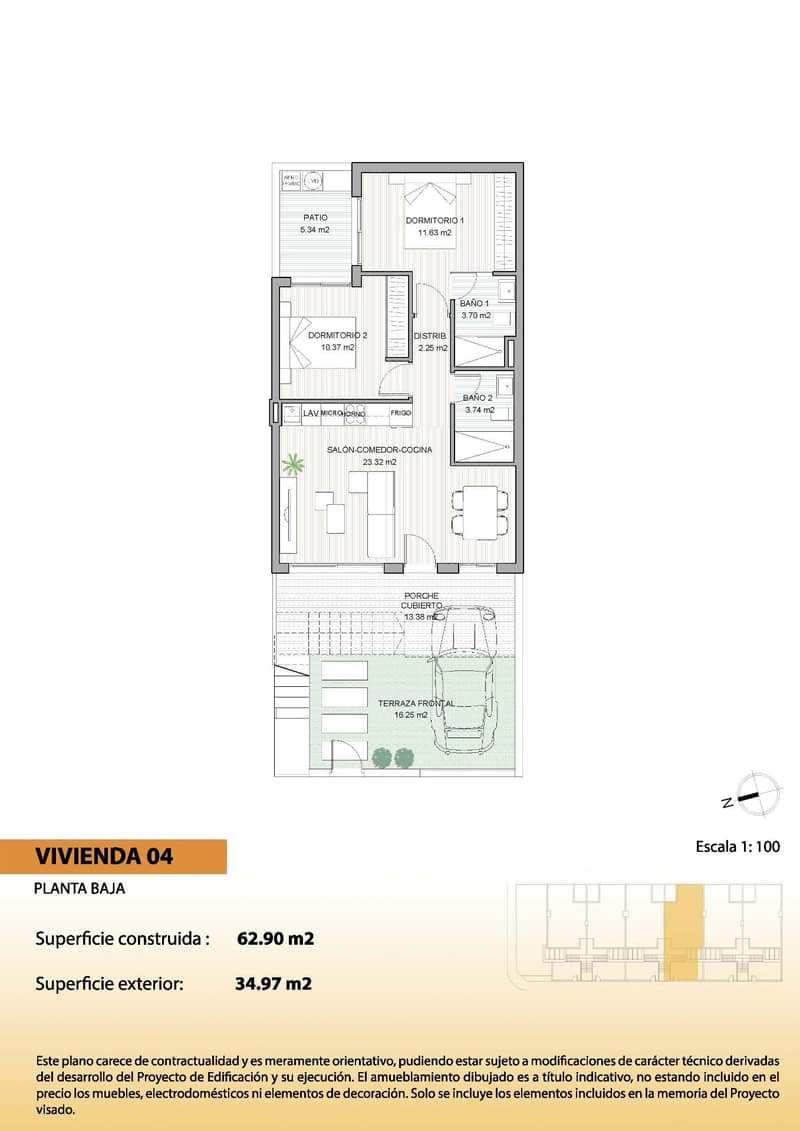 Bungalow in San Pedro del Pinatar — photo 18