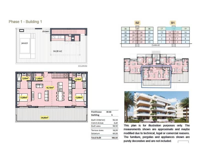 Luxury Apartments in Torre-Pacheco, Santa Rosalia Lake and Life Resort — photo 30