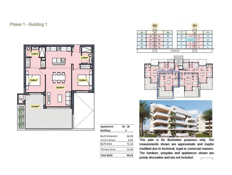 Luxury Apartment in Torre-Pacheco, Santa Rosalia Lake and Life Resort — photo 19