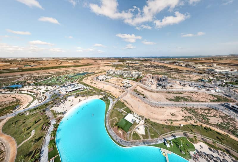 Люксовая квартира в Торре-Пачеко, комплекс Santa Rosalia Lake and Life Resort — фото 4