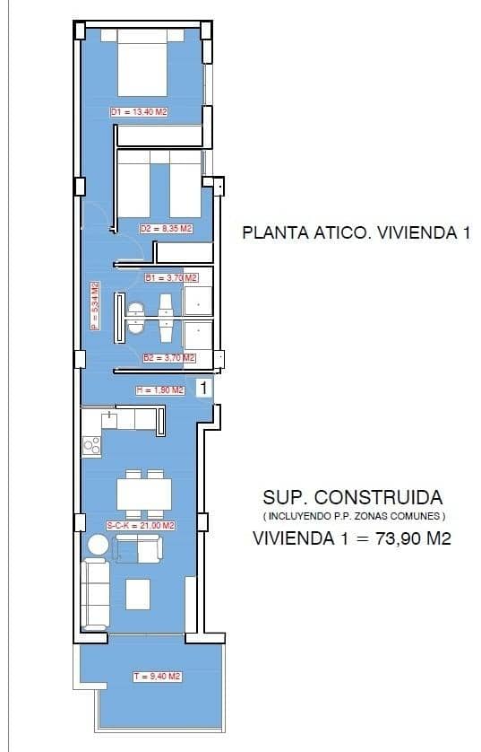 Apartments, Torrevieja — photo 17