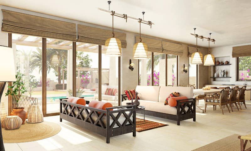 Large residence with a golf course, a marina and a beach club on the outskirts of Muscat, Oman — photo 3
