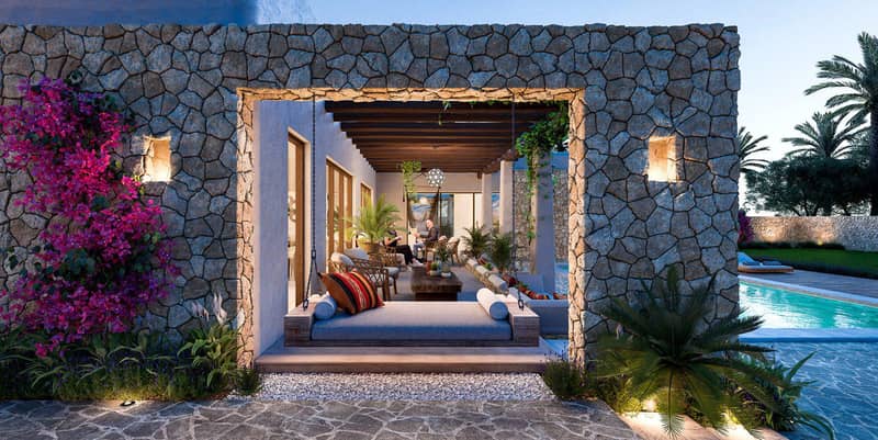 Large residence with a golf course, a marina and a beach club on the outskirts of Muscat, Oman — photo 7