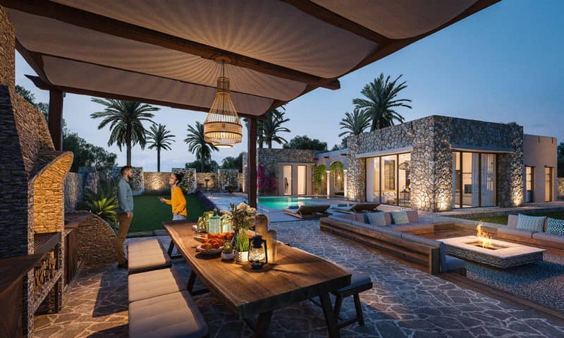 Large residence with a golf course, a marina and a beach club on the outskirts of Muscat, Oman — photo 10