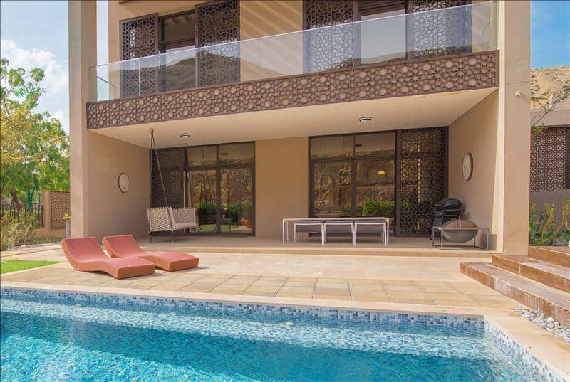 Waterfront complex of villas in a large residence with a beach and a 5-star hotel, Muscat, Oman — photo 10